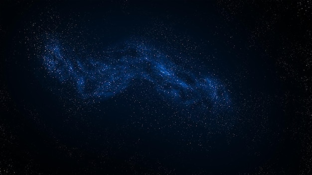 Realistischer Galaxien-Hintergrund