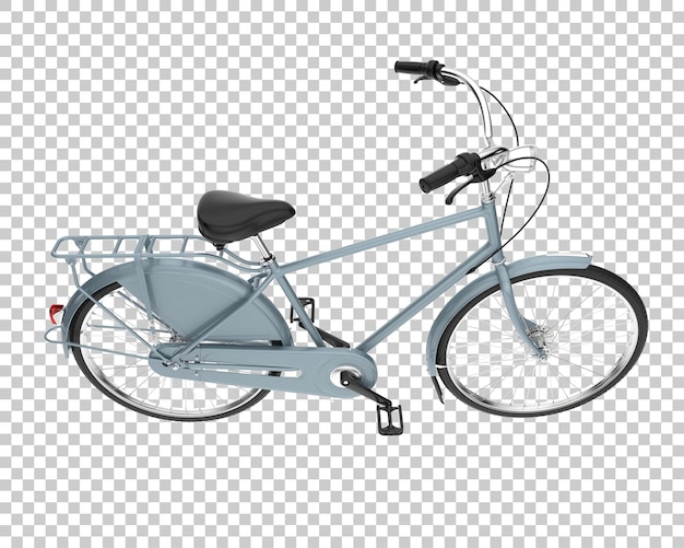 PSD realistisches fahrrad isoliert auf transparentem hintergrund 3d-rendering-illustration