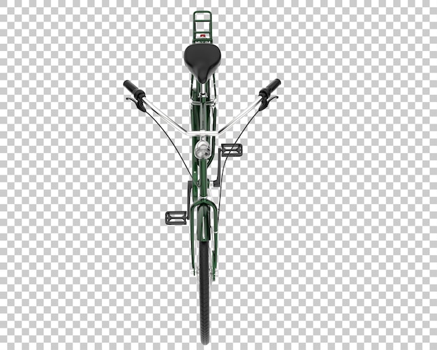 PSD realistisches fahrrad isoliert auf transparentem hintergrund 3d-rendering-illustration