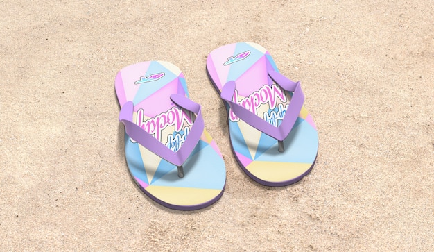 Realistisches flip-flop-modell