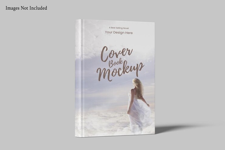 PSD realistisches hardcover-buch-modell