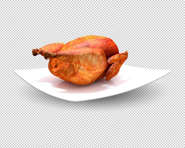 Realistisches Huhn