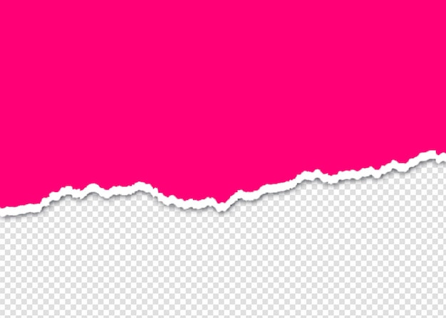 Realistisches Mockup von Papierrissen-Textur-Design