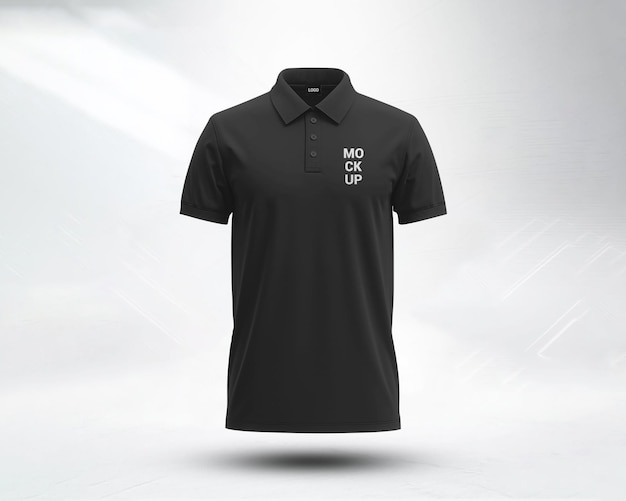 PSD realistisches poloshirt-modell