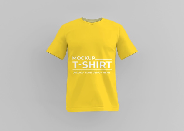 Realistisches T-Shirt-Mockup-Design isoliert
