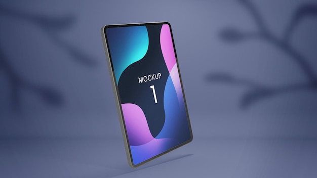 Realistisches tablet pro mockup