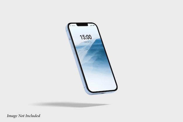Realistisches Telefonmodell Premium Psd