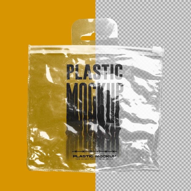 Realistisches transparentes Plastikmodell