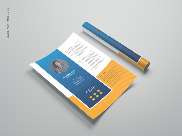 Reanudar maqueta de cv