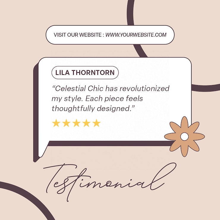 PSD recensione testimonianze dei clienti progettazione per social media e instagram post template psd