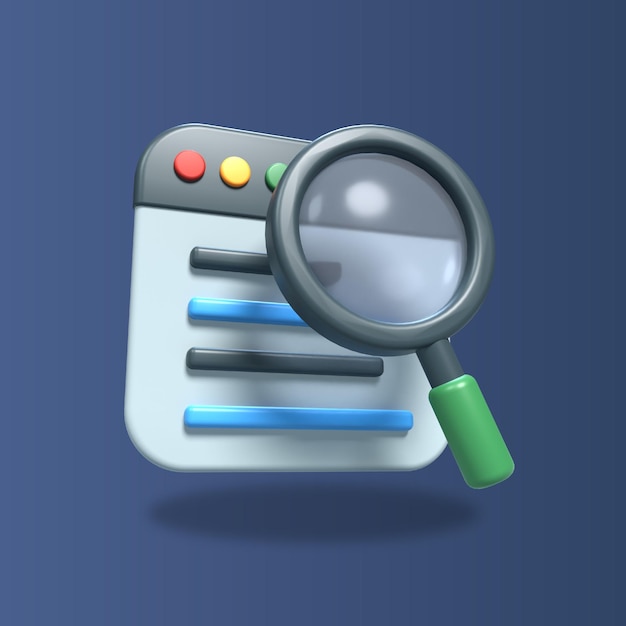 Rechercher dans le rendu 3D une présentation Web d'actifs graphiques ou autre