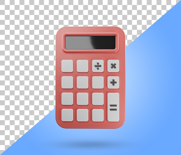 Rechner 3D-Symbol. 3D-Darstellung