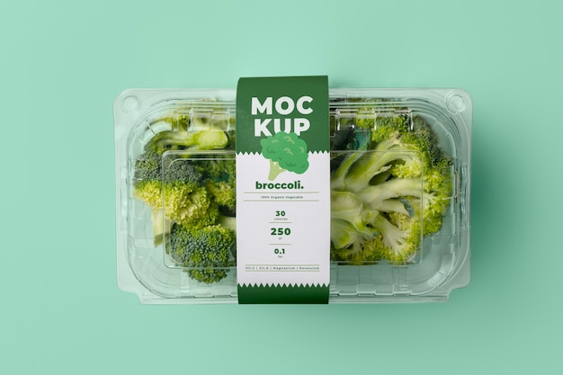 Récipient En Plastique Transparent Pour L'emballage Des Légumes