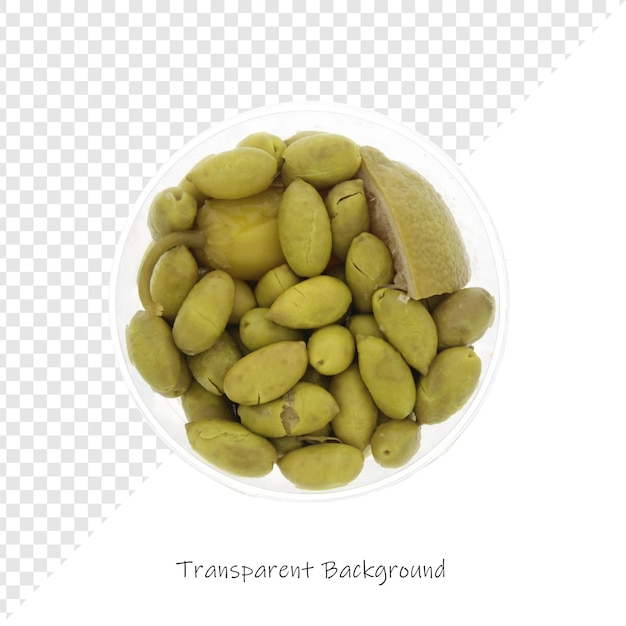 un recipiente de frijoles con un fondo blanco con las palabras "transparus" en él