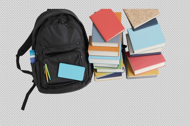PSD recoger libros y cuadernos para mejorar la productividad