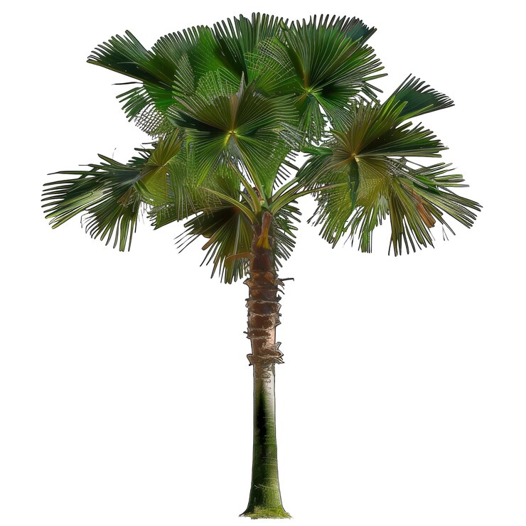PSD recorte pritchardia_pacifica_fiji_fan_palma de fondo transparente