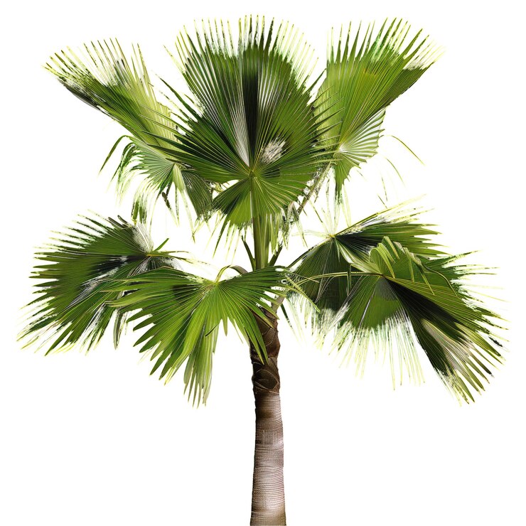 PSD recorte pritchardia_pacifica_fiji_fan_palma de fondo transparente