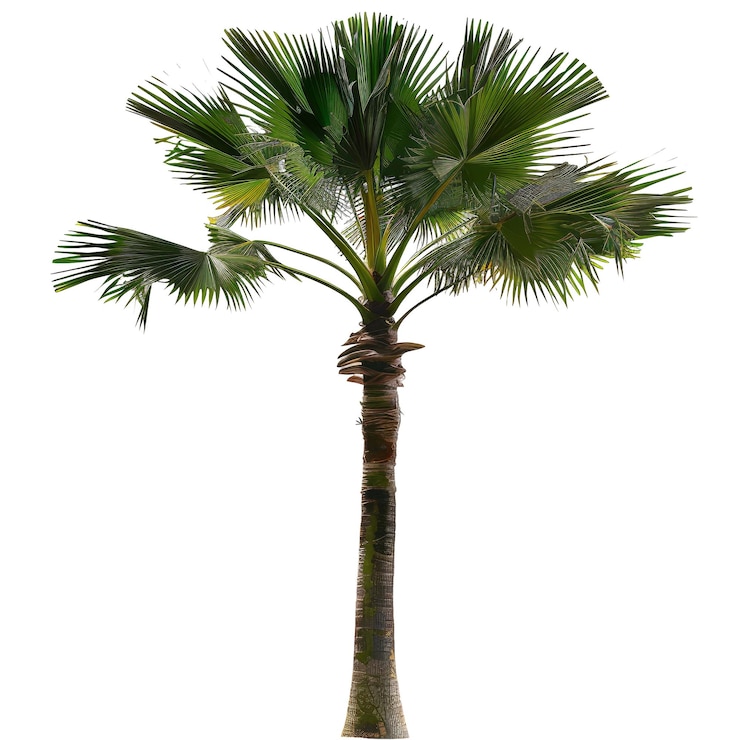PSD recorte pritchardia_pacifica_fiji_fan_palma de fondo transparente