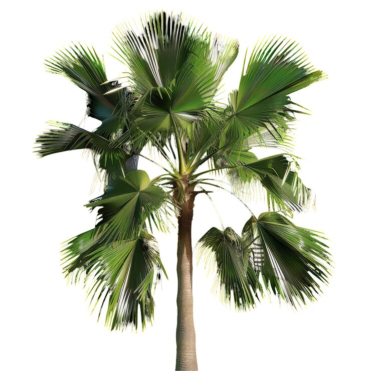PSD recorte pritchardia_pacifica_fiji_fan_palma de fondo transparente