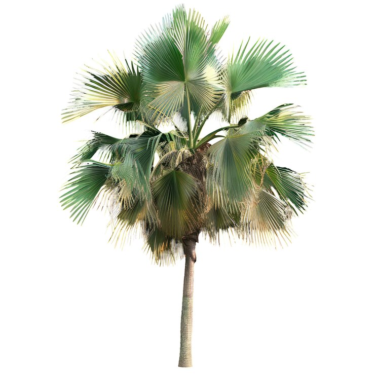 PSD recorte pritchardia_pacifica_fiji_fan_palma de fondo transparente