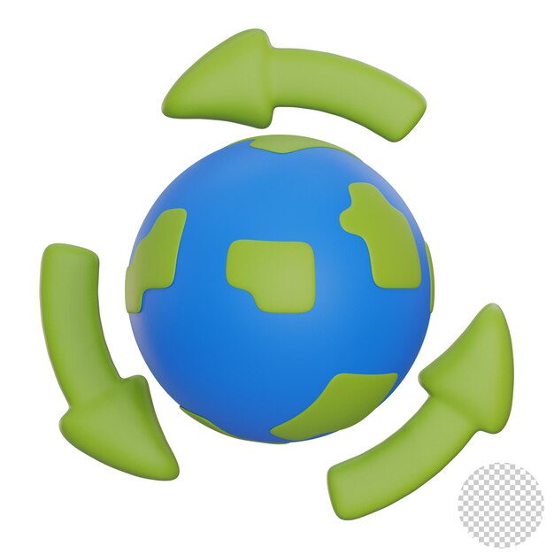 Recycle 3D-Bild
