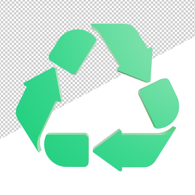 Recycling-Ökologie-Zeichen