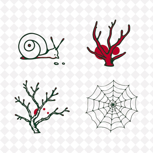 una red de araña con una red de Araña y una web de araña