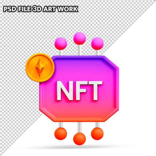 PSD red nft