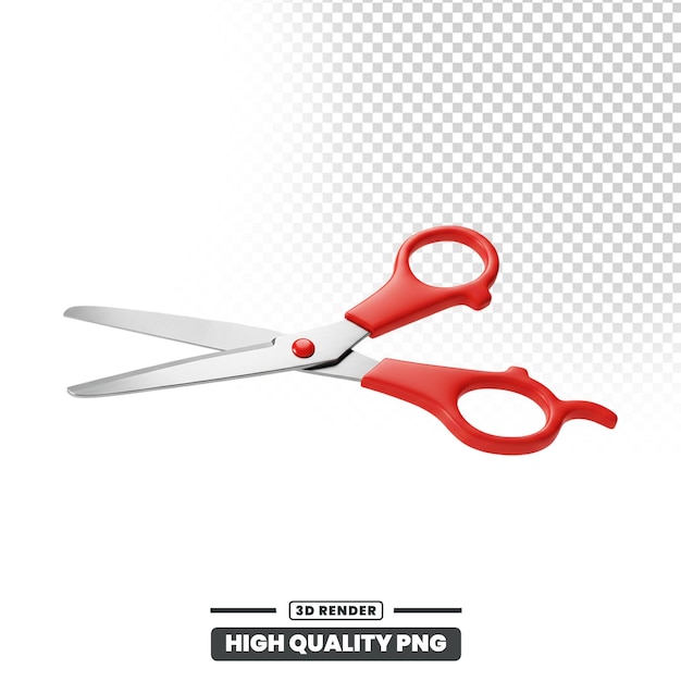 Red Scissors - Haircutting Tool