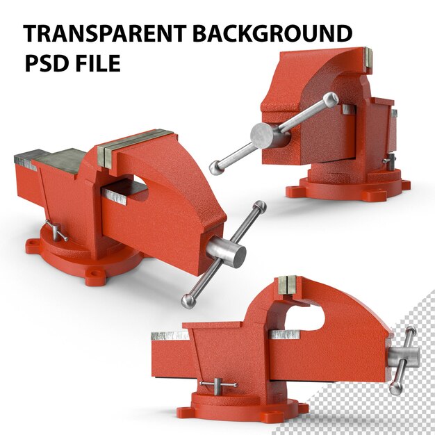 Red vise png