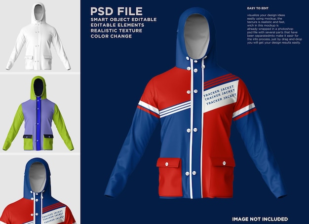 PSD rédaction d'une maquette de veste militaire