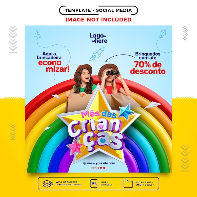 Las redes sociales se alimentan en el día del niño de brasil aquí el juego es salvar