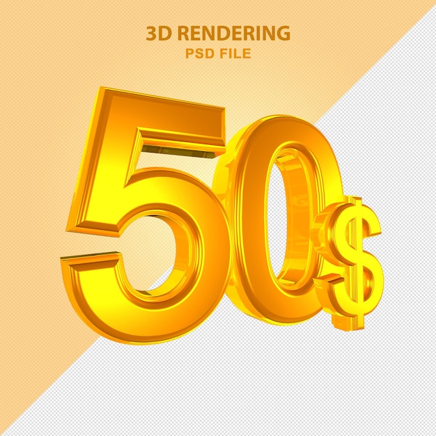 Reding 3D dorato