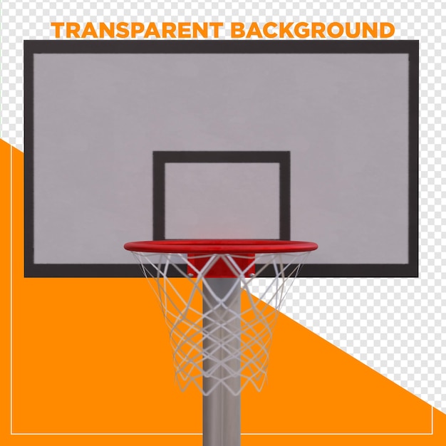 Refaire un cerceau de basket 3D avec un fond transparent