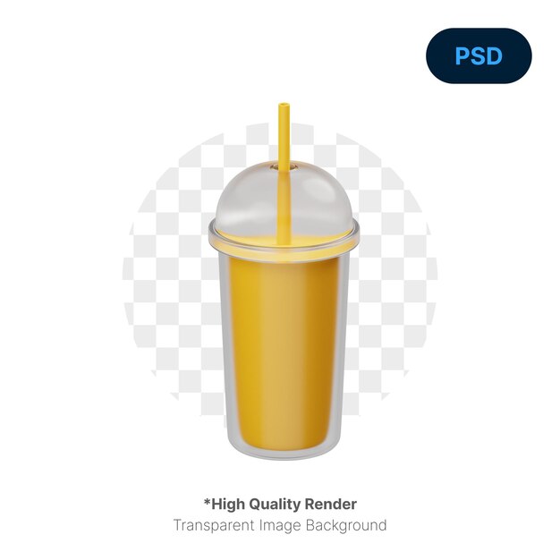 Refresco Icono 3D Premium PSD