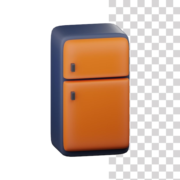 Refrigerador icono 3D