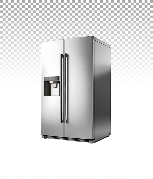 PSD refrigerador sem distrações perfeito para elementos de design focados em gráficos de cozinha