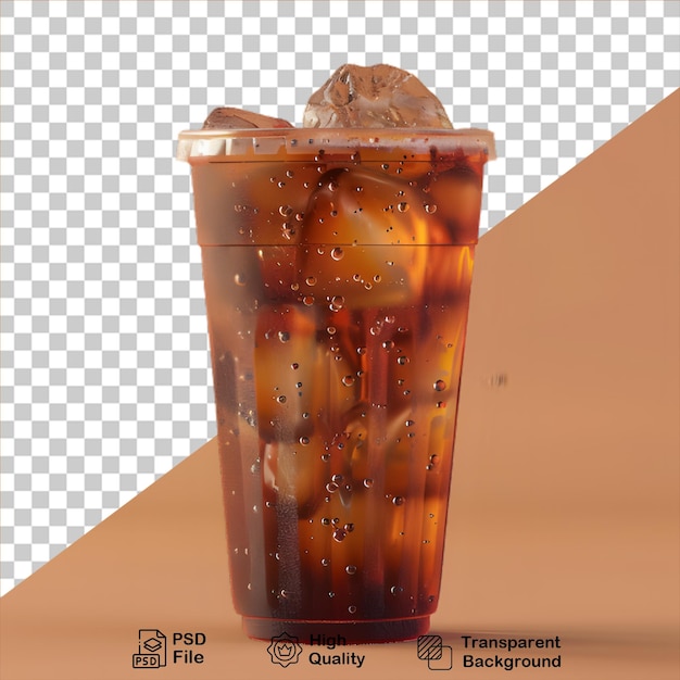 PSD refrigerante em copo png incluir imagem