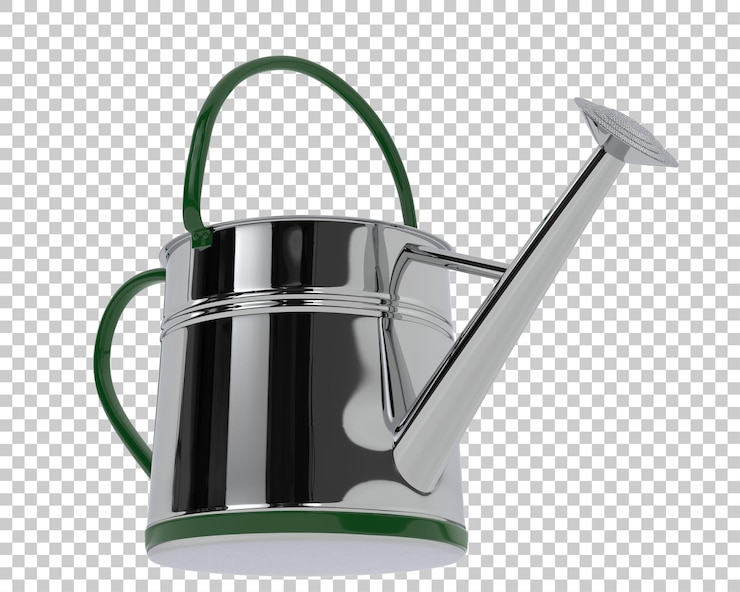 PSD regadera sobre fondo transparente ilustración de renderizado 3d