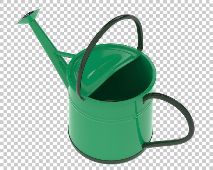 PSD regadera sobre fondo transparente ilustración de renderizado 3d