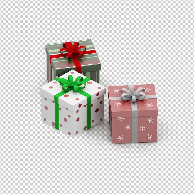 Regalos de Navidad colorida ilustración vectorial