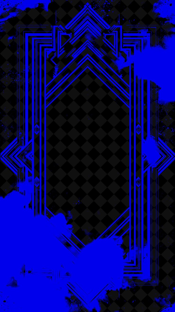 PSD regency frame border com linhas limpas e subtexto geométrico designs abstratos png criativos