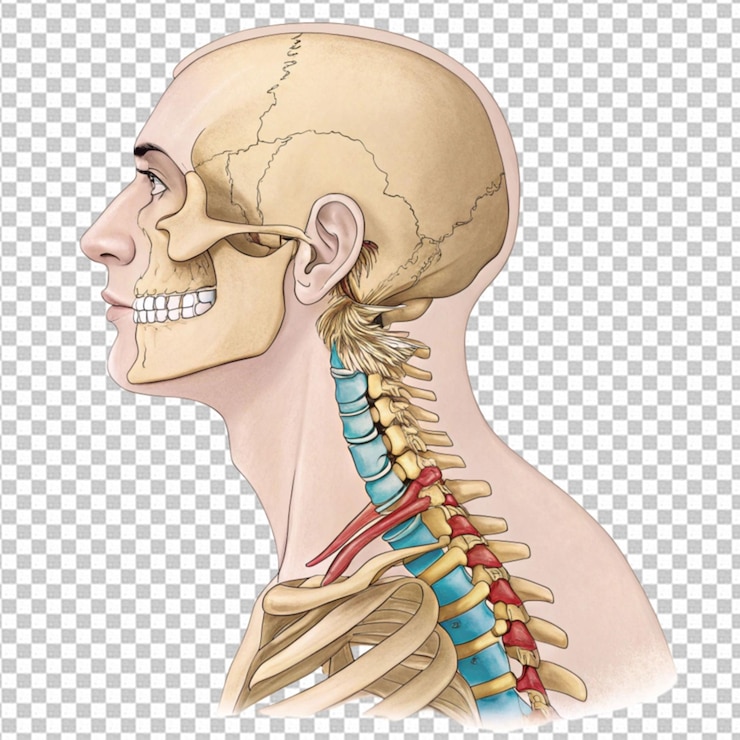 PSD la región del cuello de la columna cervical