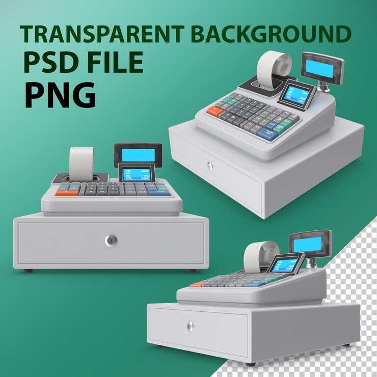 PSD registro de efectivo con recibo png