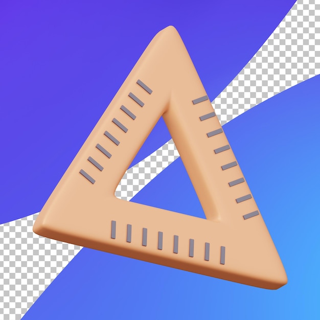 Regla de estudio 3D