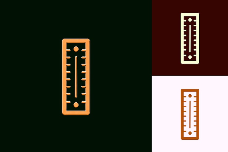 PSD regra png com design óptico com uma série de linhas e desenhos criativos de arte de contorno de cu