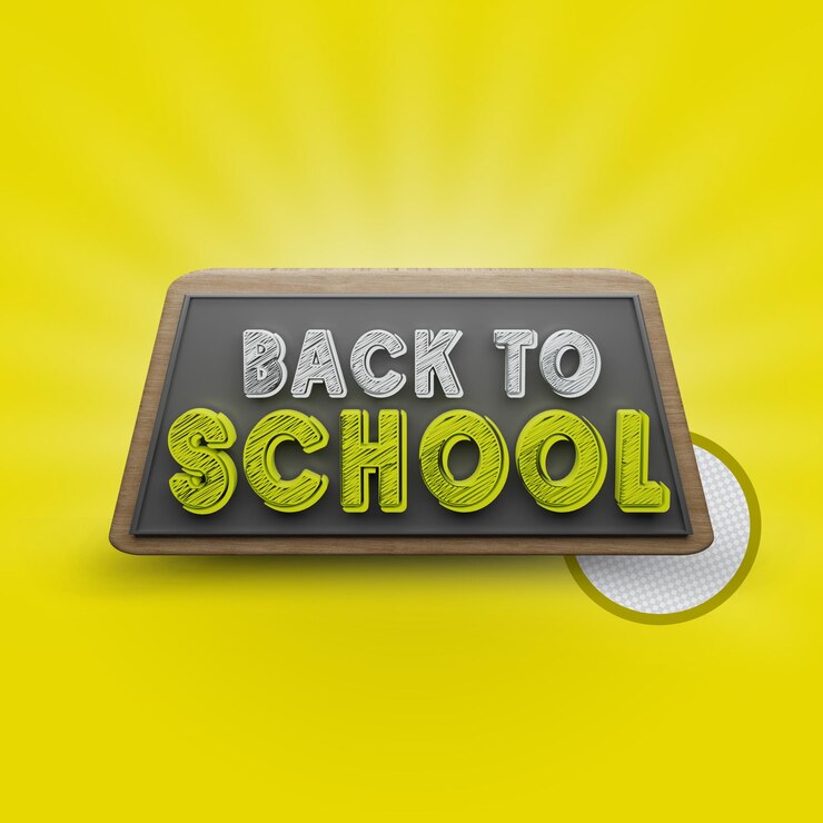 regreso a la escuela 3d
