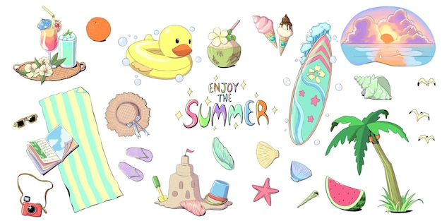 Reihe von Sommer