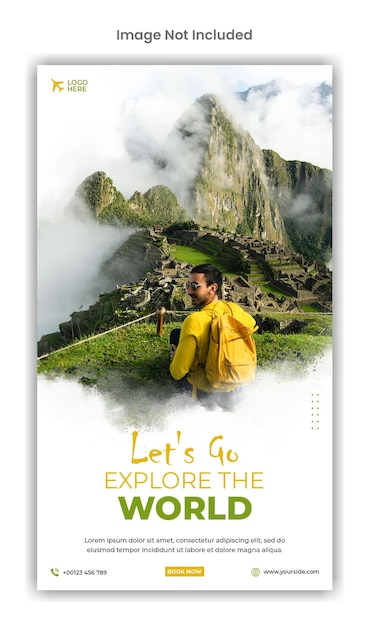 Reise-Social-Media-Instagram-Story-Template-Design