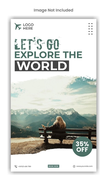 Reise-Social-Media-Instagram-Story-Template-Design